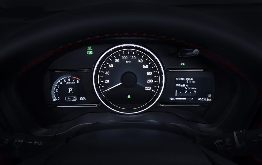 Панель приборов Honda Vezel 2018 года  (CN) (фото 9 из 10)